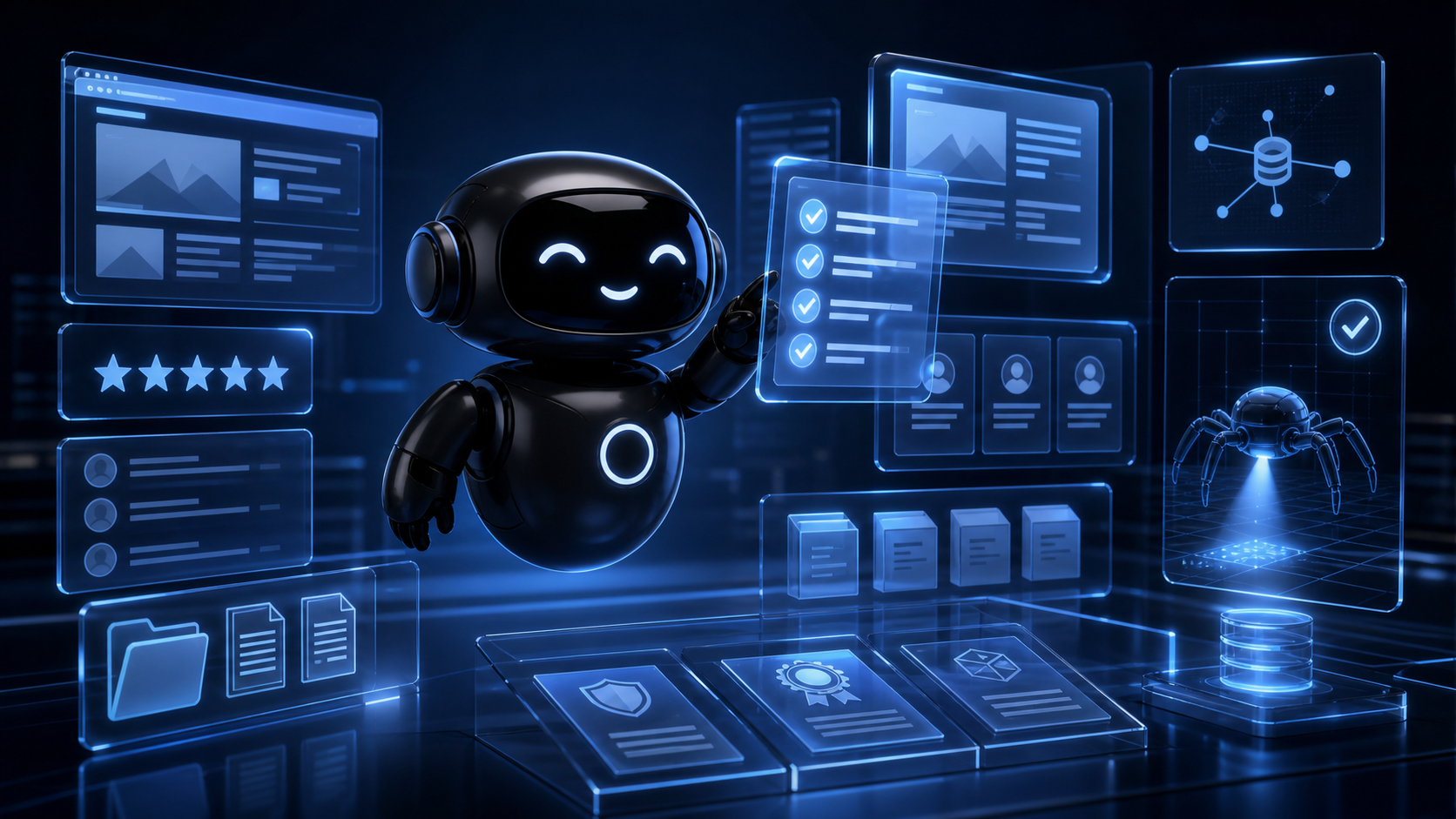 Deploy Agentic robot auditing business proof pages, review signals, support records, and crawler access
