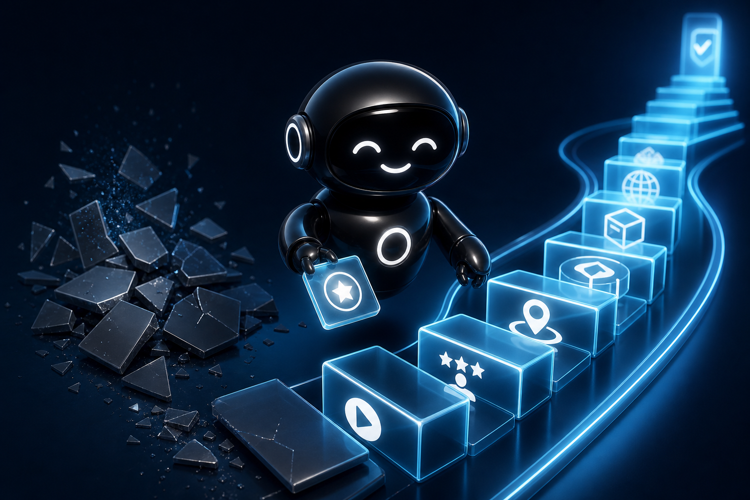 Deploy Agentic robot sorting durable AI search proof from shortcut tactics